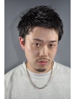 プレミアムバーバー 表参道店(PREMIUM BARBER produce by HIRO GINZA) スパイキーショート