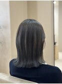 透明感アッシュ