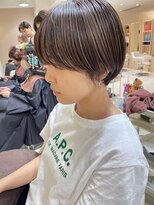 ヘアポケット スタイル店(HAIR POCKET) ハイライトマッシュショート
