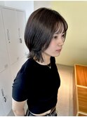 【loje】オリーブグレージュ/レイヤーカット/ウエットヘア★