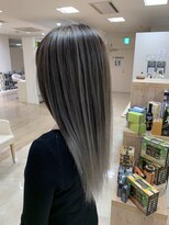 ケンジ 平塚ラスカ店(KENJE)&nbsp;バレイヤージュ/コントラストハイライト/外国人風/湘南/平塚