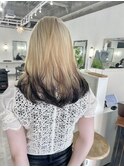 ブロンド×エンドブラック