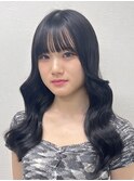 ぷるツヤ黒髪ロング♪