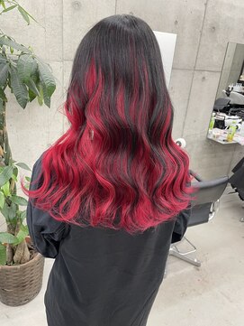 リノート バイ エゴル 名古屋(LINOET by ENGOL) 【LINOET名古屋】手島カミラ　アンブレラカラー