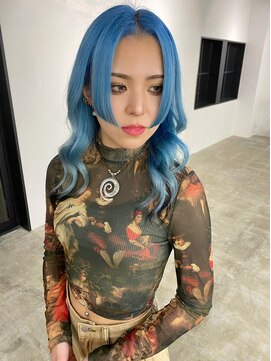 スーパーシーン(SUPER SCENE) 宜野湾#ブリーチカラー#レイヤーカット#インナーカラー#レイヤー