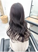 【Anli☆岩瀬萌】艶髪 韓国ヘア ラベンダーブラウン 髪質改善