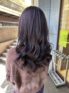 アース 検見川浜店(HAIR&MAKE EARTH) バイオレットブラウン