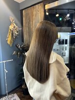 ユニコヘア(unico hair) ロング×ナチュラルブラウン