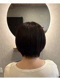 私生活でも扱いやすい髪へ～×透明感カラー
