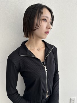 タグ(Tag) 切りっぱなしボブ