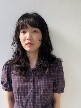 フォークロア 本店(Folk Lore) ボリュームやチリチリが出て悩める今！ちょっと強めのパーマ