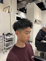 ルーストデラックス 京都河原町三条(ROOST dx)&nbsp;黒髪ジェットモヒカン