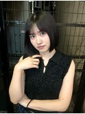 ぱつっとモードボブ