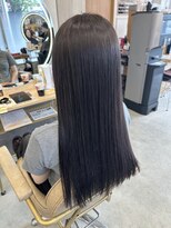 イリエ 川口(irier)&nbsp;暗髪でも可愛い☆ラベンダーグレージュ