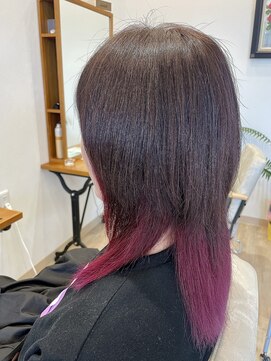 ハレヘアー(hare.hair) インナーウルフ