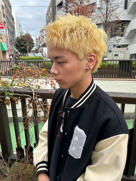 ラグシス ザ バックルーム(LUXIS THE BACK ROOM) スパイキーショート×ハイトーン