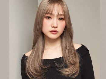 ローレンアンドパレード 並木坂店(Lauren&Parade)の写真/《可愛いが長く楽しめる》ご自宅でスタイリングも簡単なレイヤーカット、韓国風ヘアが10代20代に人気♪上通