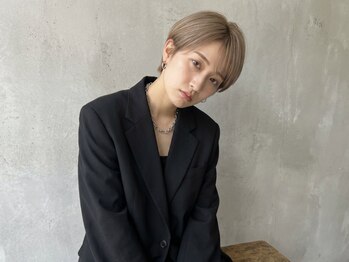 ファースト 仙台店(first)の写真/20代OLの働く女子からショートヘアの支持多数♪髪を切るほど女性らしくお洒落に…［仙台/髪質改善/men's］