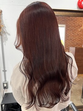 ヴィップルーム(viproom) ピンクベージュレイヤーボブニュアンスカラー外ハネボブショート