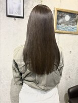 スプーノ 神楽坂(Spoonno) ナチュラルストレート×グレージュカラー