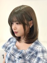 スイ(suiw) オリーブミルクブラウンレイヤー【suiw】昭和町/天王寺/阿倍野