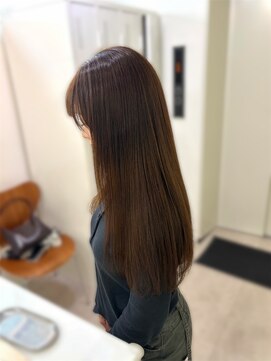 クリアリティ ヘアーサロン 京都駅前本店(clarity hair salon) 縮毛矯正×ロングヘア @1101_hairstyle ●177●