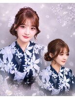 レボル(REVOL)&nbsp;浴衣の着付けヘアセットヘアアレンジヘアメイク渋谷推し活量産型