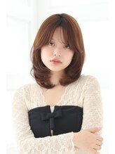 ビュートリアム ギンザ(BEAUTRIUM)&nbsp;大人気ミディアムレイヤーカット＊顔周りレイヤー＊透明感カラー