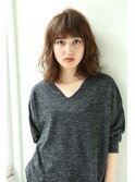 【Un ami】乾かすだけで大人カジュアルなロブパーマ　津村　佳奈