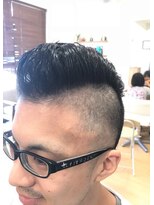 ヘアーメイク ランプ(hair make Lamp)&nbsp;モヒカンリーゼントスタイル