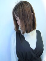 ラウンジ モリオ イケブクロ(Lounge MORIO Ikebukuro) 【morio池袋】大人かわいい丸みのあるワンレングスボブ♪