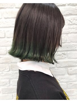 アンククロス 表参道(ANKH CROSS) gray×green