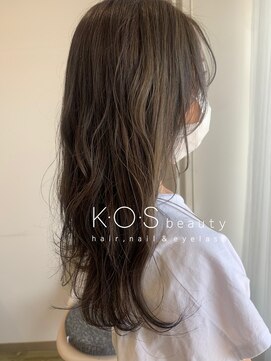 ケーオーエスビューティー(K O S beauty) アッシュベージュ