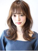 レイヤーカットで簡単！上品くびれヘア★【アフロート　ルヴア】