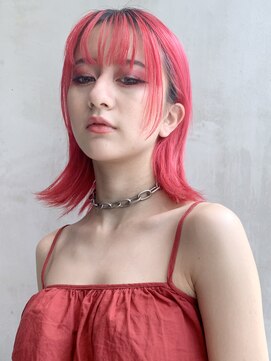 アルバム 銀座(ALBUM GINZA) 外はねボブ_エアリーミディショートパーマ_8316