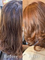 アークスヘアー&nbsp;大人可愛い★エレガントな透明感&ツヤ感ブラウンベージュ