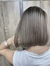 【外国人風】ハイライト＋オージュアトリートメント￥16000　ショート