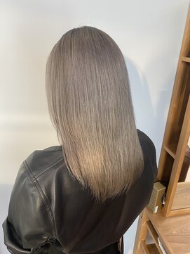 ロア 福岡天神店(LORE) 【髪質改善】ブリーチ縮毛矯正