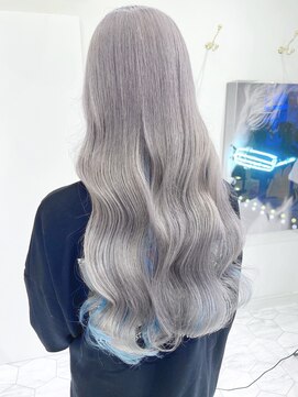 アマンドール(Aman D'or) 大人気◎グレーシルバー×インナーlight blue♪