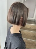 前下がりボブ