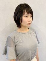 ラトリエコンタン(L´atelier Content)&nbsp;30代40代50代大人可愛いひし形丸み絶壁解消くびれボブ
