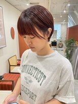 プフ 伏見(puf)&nbsp;[puf 伏見/丸の内/栄/名古屋]暖色カラーショート★鳥山