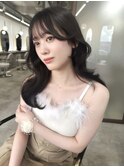 【博多美容室/坂本早苗】韓国ヘア/透け感カラー/暗めカラー