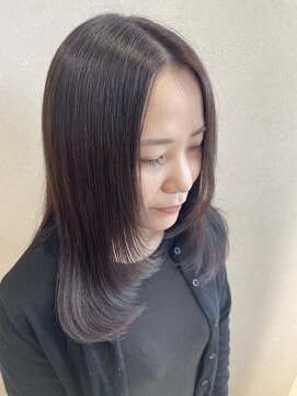 エムサロン ルームス(emusalon Room's) 【Rina】ラベンダーブラウン×レイヤーカット