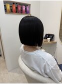 前下がりボブ