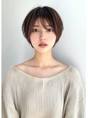 小顔ショート#渋谷#ショート#ボブルフ#髪質改善#レイヤーカット