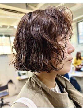 ナループロアオハナ(Nalu pu loa ohana) パーマボブパーマミニボブパーマフレンチボブパーマ