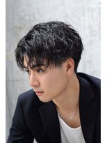 オルズ 渋谷(ALLZ)&nbsp;刈り上げセンターパートツイストスパイラルパーマ波巻き