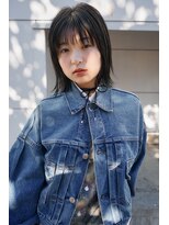 ヘアーアイストゥーレ(HAIR ICI TRE)&nbsp;20代30代40代ストレートボブリップライン切りっぱなし