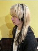 【SALON CHEESE】ブリーチカラー＿ウルフカット＿韓国